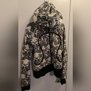 Lululemon Scuba Hoodie Vintage Size 12 Paisley Floral limited edition